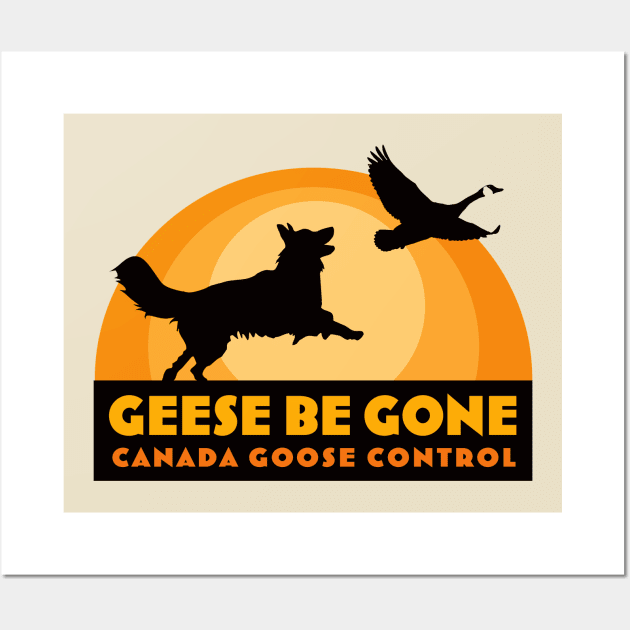 Geese Be Gone Logo Wall Art by SmayBoy